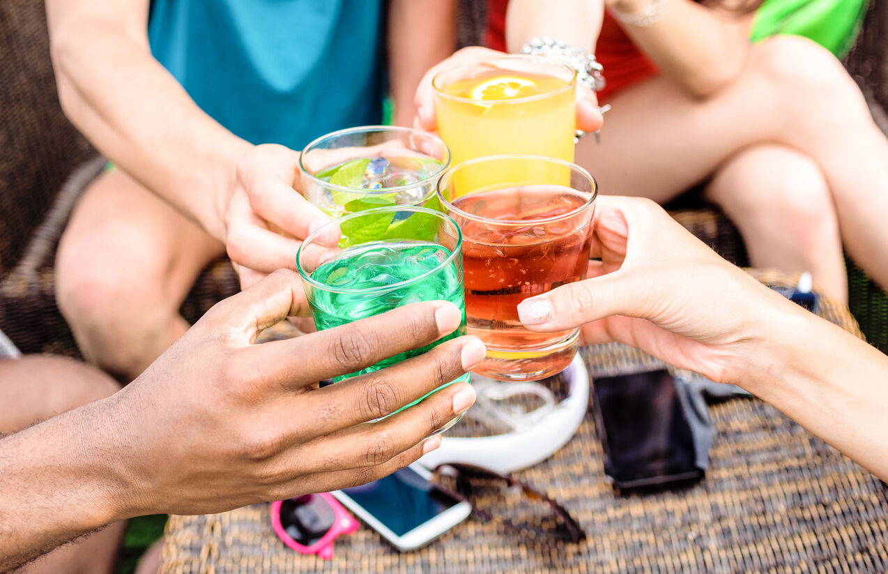 Cocktail toast